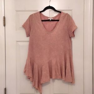 Anthropologie Erin + Ali Swing Peplum Tunic